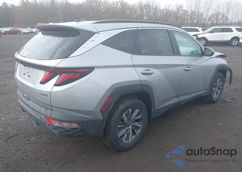 2024 Hyundai Tucson Blue from USA, damaged, VIN KM8JBCD16RU208047